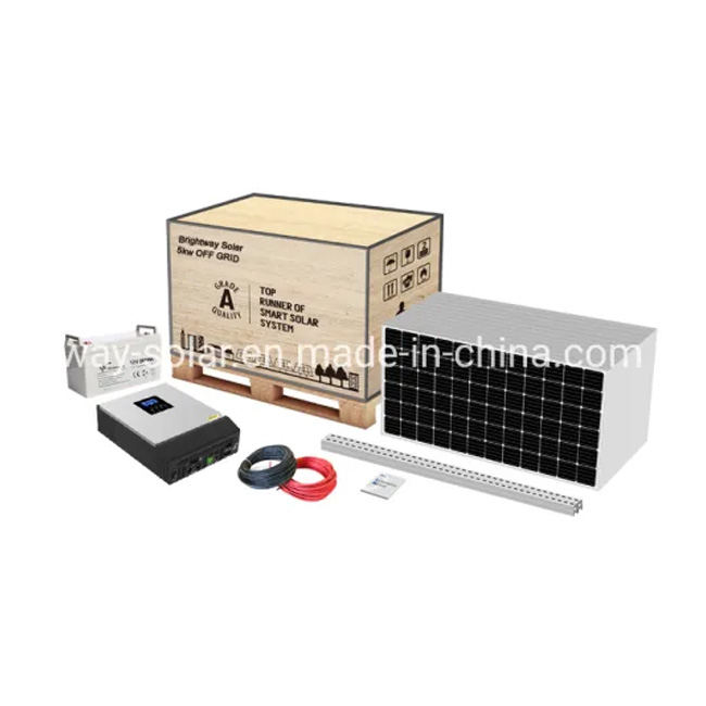 3000W 5000W 10kW 15kW 20KW SET completo Sistema de energía solar Sistema de paneles solares Sistema fotovoltaico para el hogar, oficina, hotel