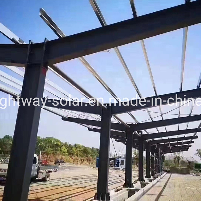 3kw 6kw 9kw Panel solar Estacionamiento de automóviles Toldo solar Carport solar
