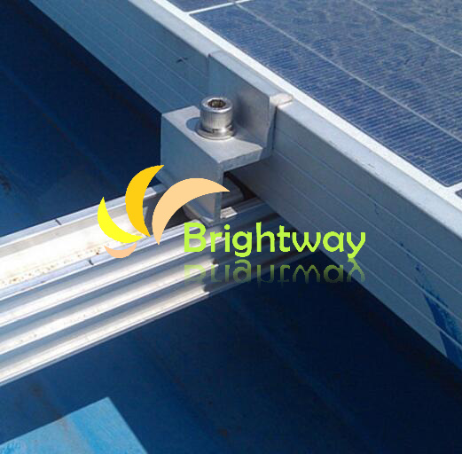 Riel de aluminio AM002 para sistema de energía solar