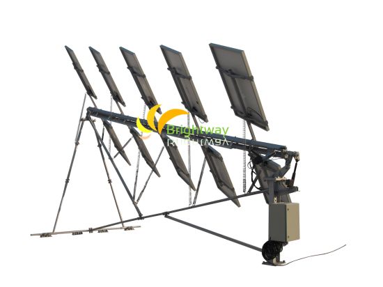 Estructura de rastreador único de tilt solar de 2.7kW