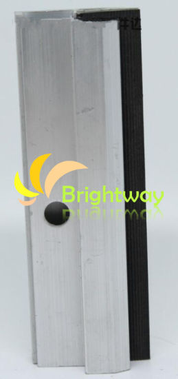 Abrazadera de extremo de aluminio Aae035b para sistema de energía solar