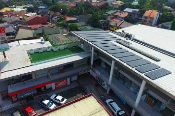 Sistema de energía solar conectado a la red de techo industrial y comercial distribuido de 1MW
