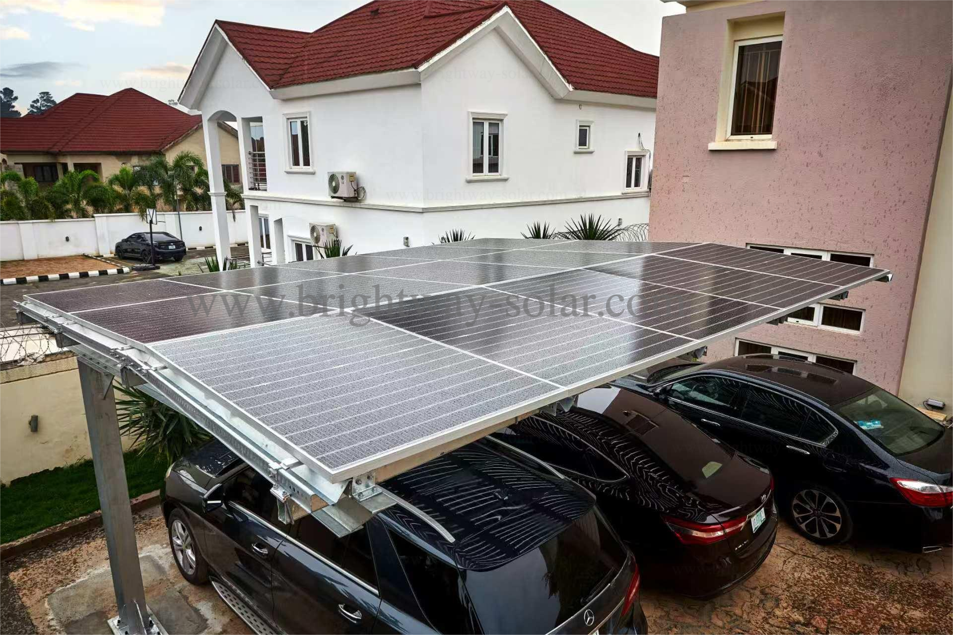 uso residencial del panel solar de la pel&iacute;cula fina