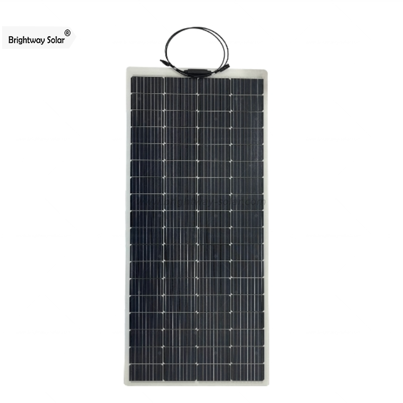 Brightway Panel de energía renovable Solar 200W para células de silicio monocristalinas Panel solar flexible