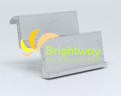 Abrazadera final de aluminio Aae005 para sistema de energía solar
