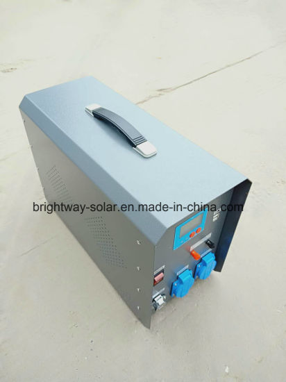 Sistema de energía solar portátil de DC Sistema de iluminación en el hogar para TV Fan PC