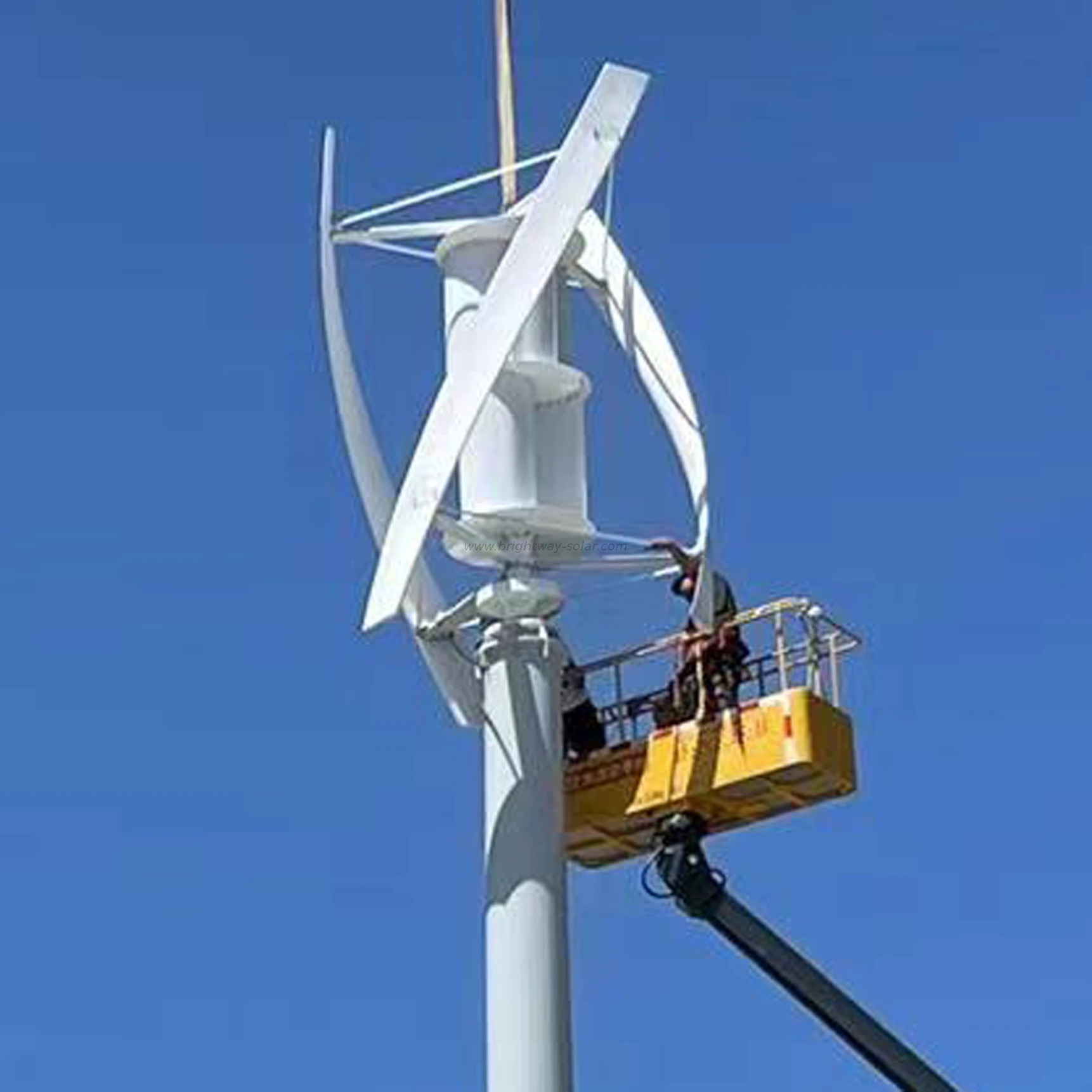 Brightway 3kW Generador de energía Generador de eólica Turbina 