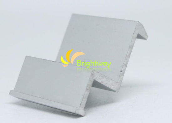 Abrazadera final de aluminio Aae011 para sistema de energía solar