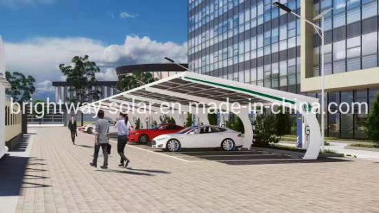 3kw 6kw 9kw Panel solar Estacionamiento de automóviles Toldo solar Carport solar