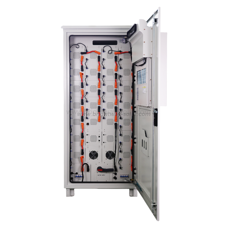 Brightway Solar Double Door IP54 150kW Gabinete exterior Tipo de almacenamiento de energía Sistema de almacenamiento
