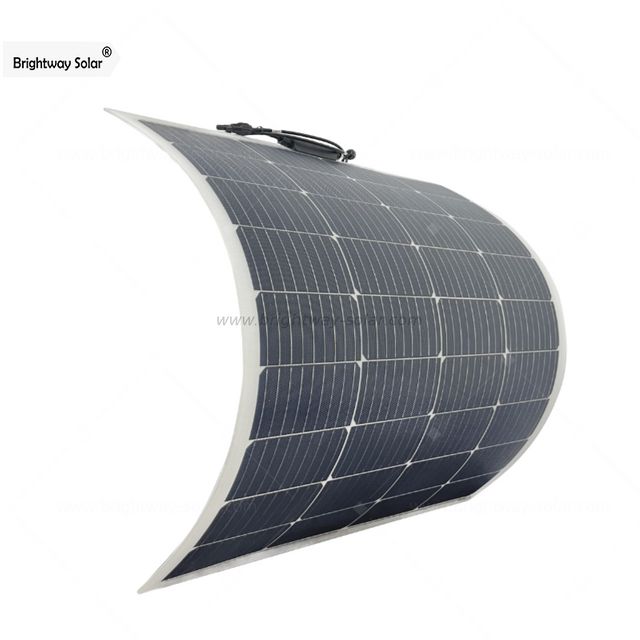 Brightway Solar 100W 20.16V Módulo solar monocristalino flexible Módulo de alta eficiencia PV Potencia