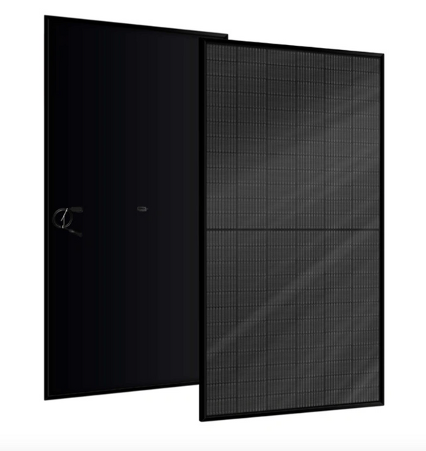 Brightway Solar 435W N Tipo de vidrio doble bifacial 108 Cells con marco negro para el hogar