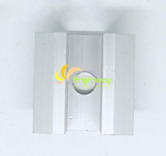 Abrazadera de aluminio AAM002 para el sistema de energía solar