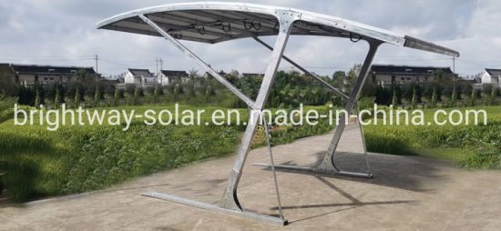 SOLL SOLAR CARPORT SOLAR SISTEMA DE SOLLO DE 1 automóvil 2 autos 3 automóviles para casa, hotel, oficina, escuela, fábrica