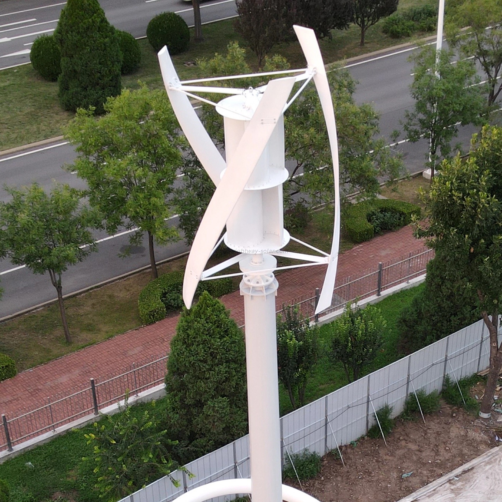 Brightway 5000W Eje vertical Turbina eólica 2KW 3KW 5KW 10KW