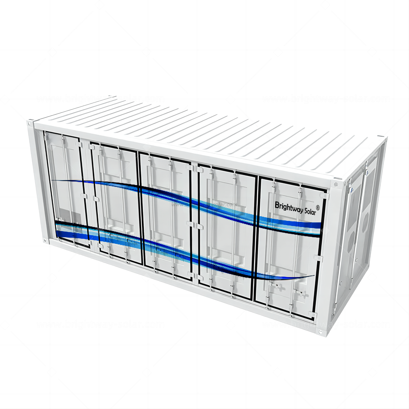 Brightway solar 500kWh a 1MWR Sistema de energía solar industrial fuera del sistema de energía solar de la red 