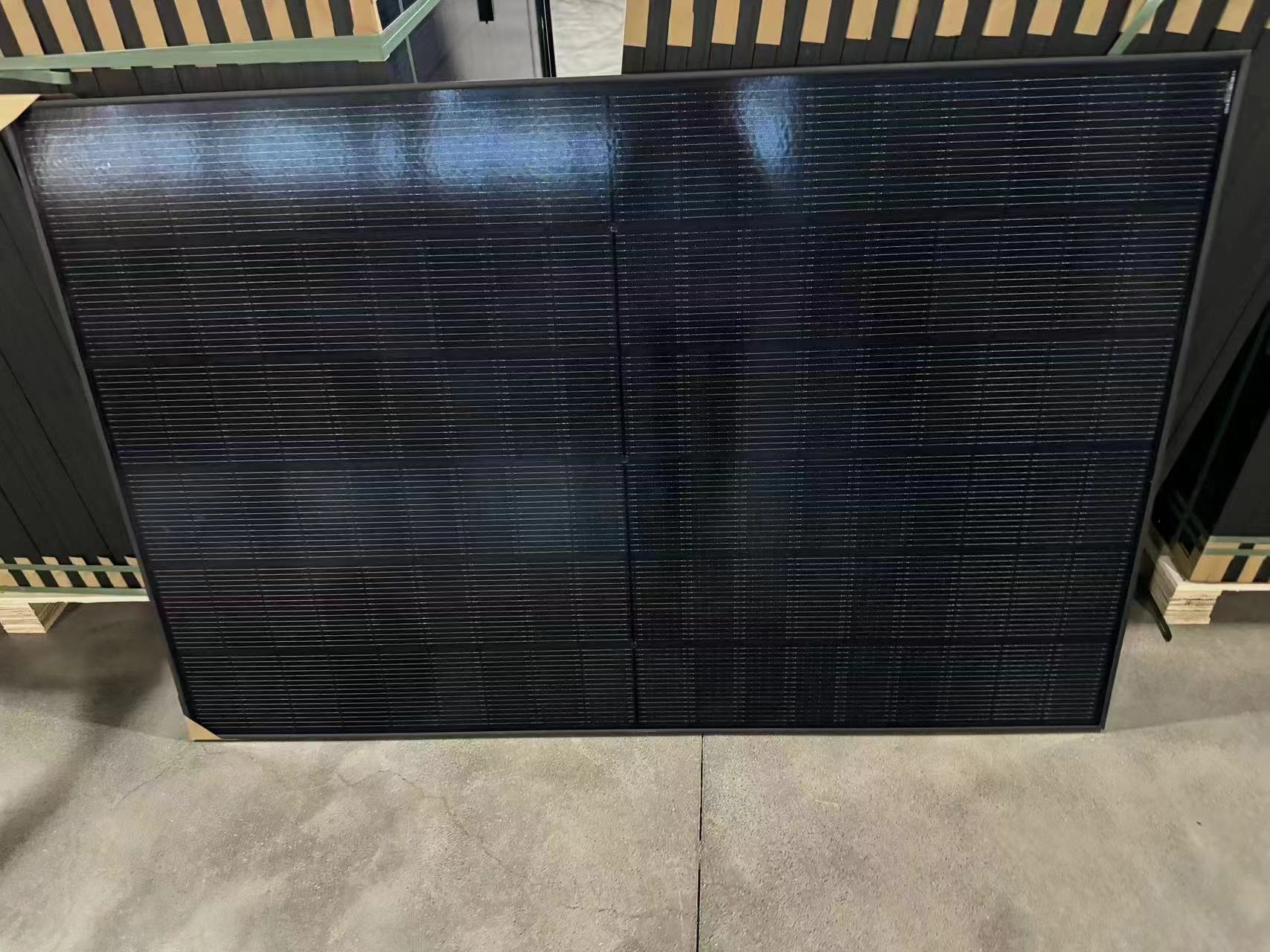 Brightway Solar 420W Módulo solar negro completo para el hogar
