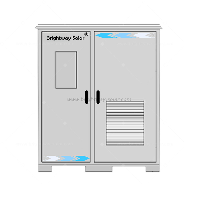 Brightway gabinete de almacenamiento de energía de batería de litio solar durante 200kWh con enfriamiento de aire acondicionado