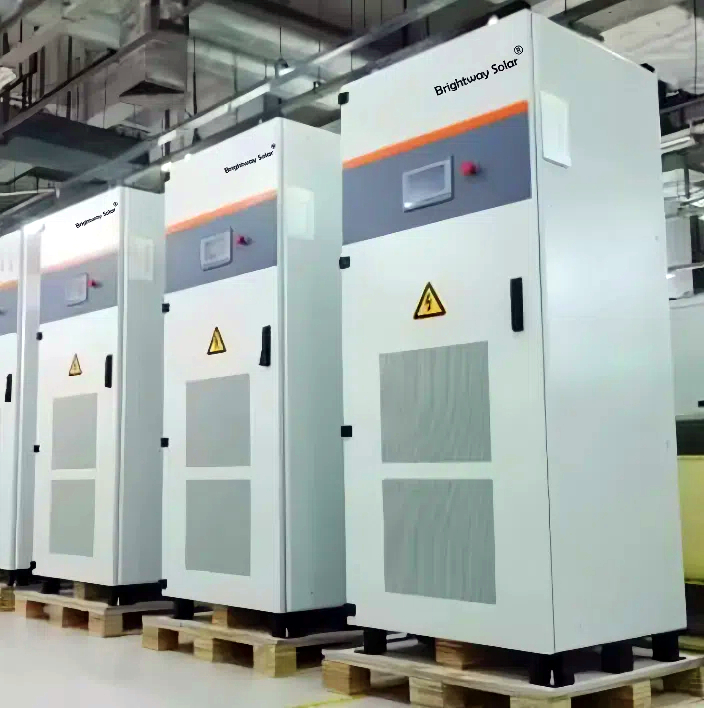 Brightway Sistema de almacenamiento de microrredes industriales solar de 150kw con gran inversor