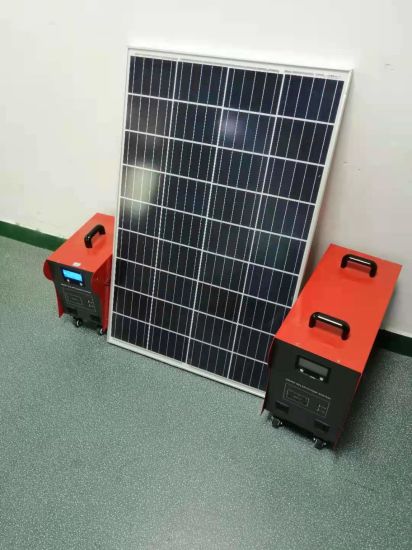 300W 500W 1000W Sistema solar Carga solar Carga del sistema de iluminación solar Generador solar