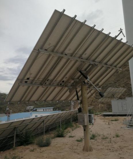 Rastreador solar de doble eje solar