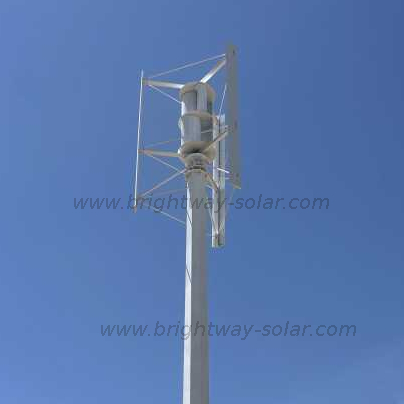 Brightway Turbina eólica del eje vertical 600W 1000W 2000W 3000W