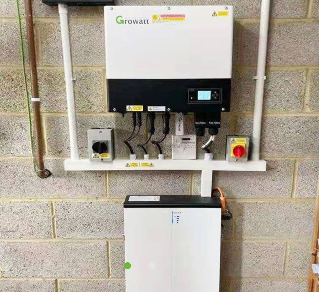 Growatt 5kw Inverter híbrido Growatt en el inversor solar del inversor solar de la cuadrícula