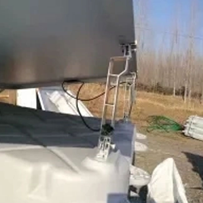 Sistema de energía solar con una superficie distribuida de 1MW de superficie distribuida