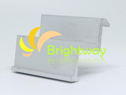 Abrazadera final de aluminio Aae005 para sistema de energía solar