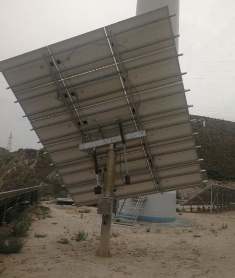 Rastreador solar de doble eje solar
