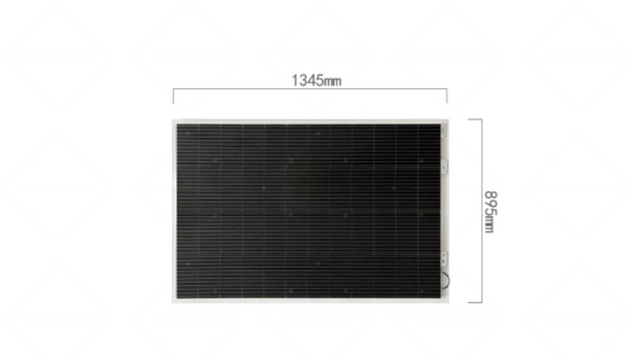 Brightway Solar 230W Panel fotovoltaico negro completo Módulo PV Módulo Solar Monocristalino Panel solar