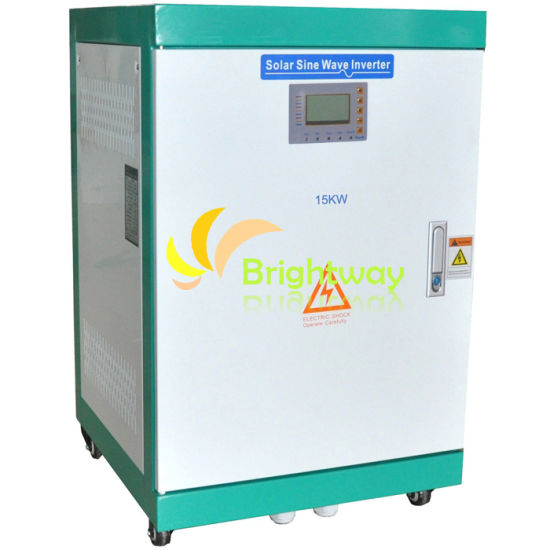 Inversor de onda sinusoidal pura de baja frecuencia de 15kw