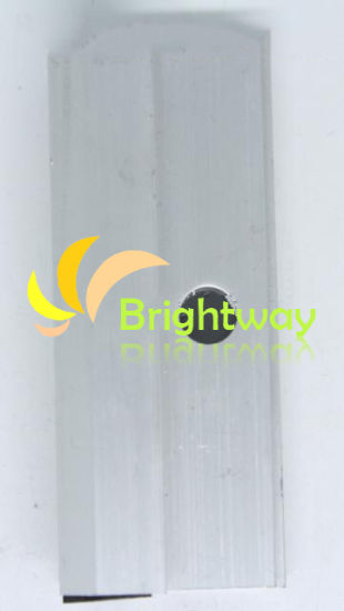 Abrazadera de extremo de aluminio Aae019b para sistema de energía solar