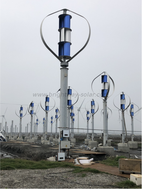  Brightway 5000W Generador de energía eólica de la turbina Maglev
