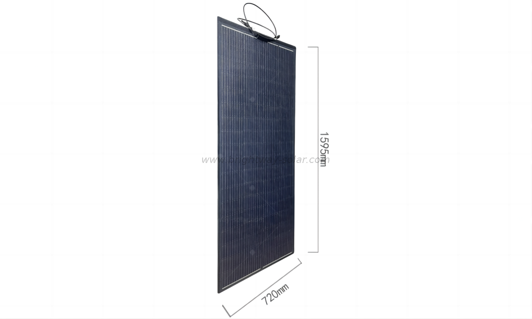 Brightway Solar 200W ETFE Panel solar Flexible Panel de almacenamiento de energía de energía para uso doméstico