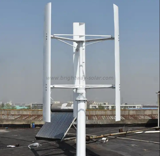 Brightway en la cuadrícula OFF BUST 3KW Generador de energía eólica Sistema solar Sistema 