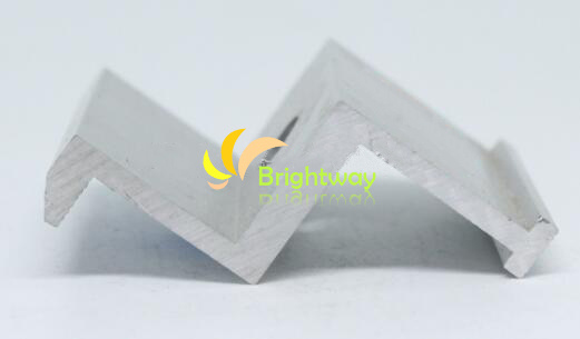 Abrazadera final de aluminio Aae008 para sistema de energía solar