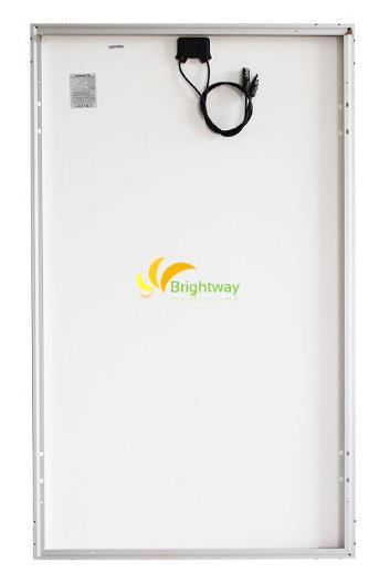Módulo solar Marco de aluminio policristalino 280W Tierra / Panel solar de montaje en techo