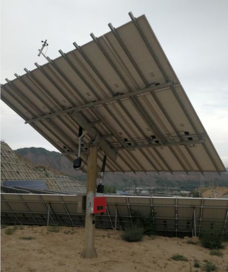 Rastreador solar de doble eje solar