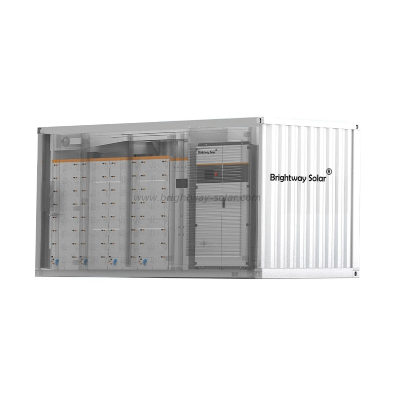 Brightway solar 500kWh a 1MWR Sistema de energía solar industrial fuera del sistema de energía solar de la red 