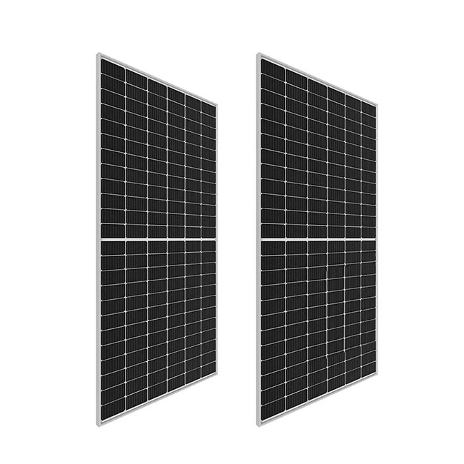 Mono de 182 mm Células medias de corte paneles solares-144 células 525W
