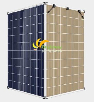 Panel solar monocristalino de doble vidrio 295W