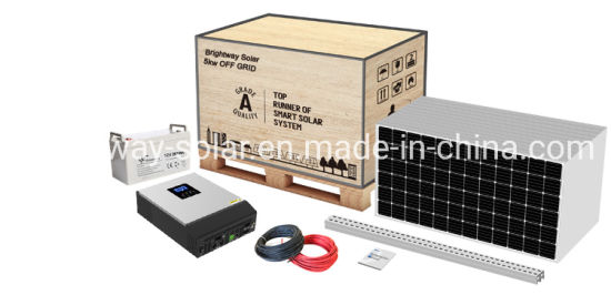 3000W 5000W 10kW 15kW 20KW SET completo Sistema de energía solar Sistema de paneles solares Sistema fotovoltaico para el hogar, oficina, hotel
