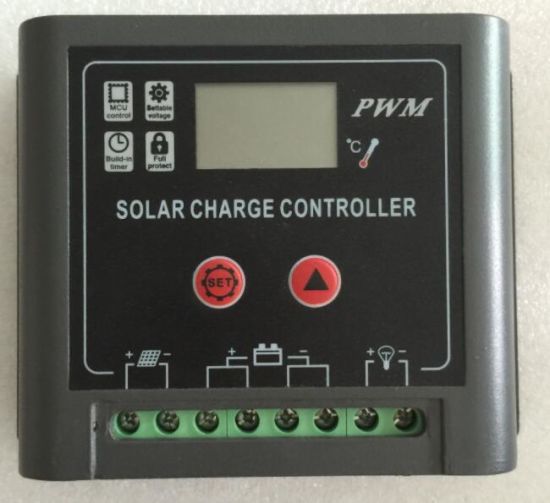 Controlador solar PWM de 12 V/80 A para sistema de energía solar