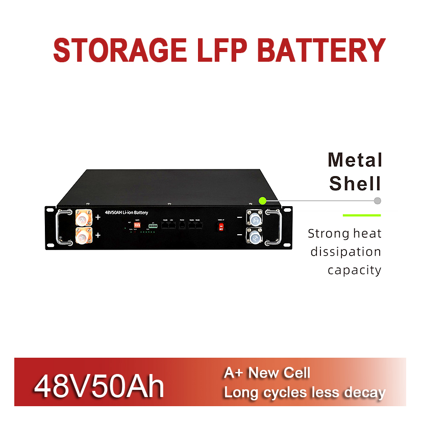 Batería de litio 48V50AH 51.2V 50AH sistema de almacenamiento de energía de iones de litio