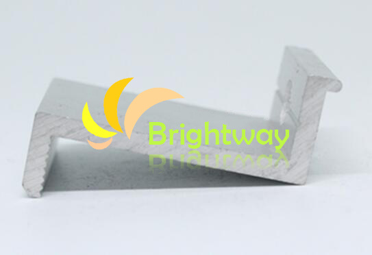 Abrazadera final de aluminio Aae004 para sistema de energía solar