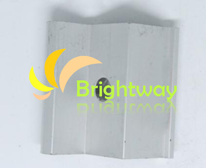 Abrazadera final de aluminio Aae005 para sistema de energía solar
