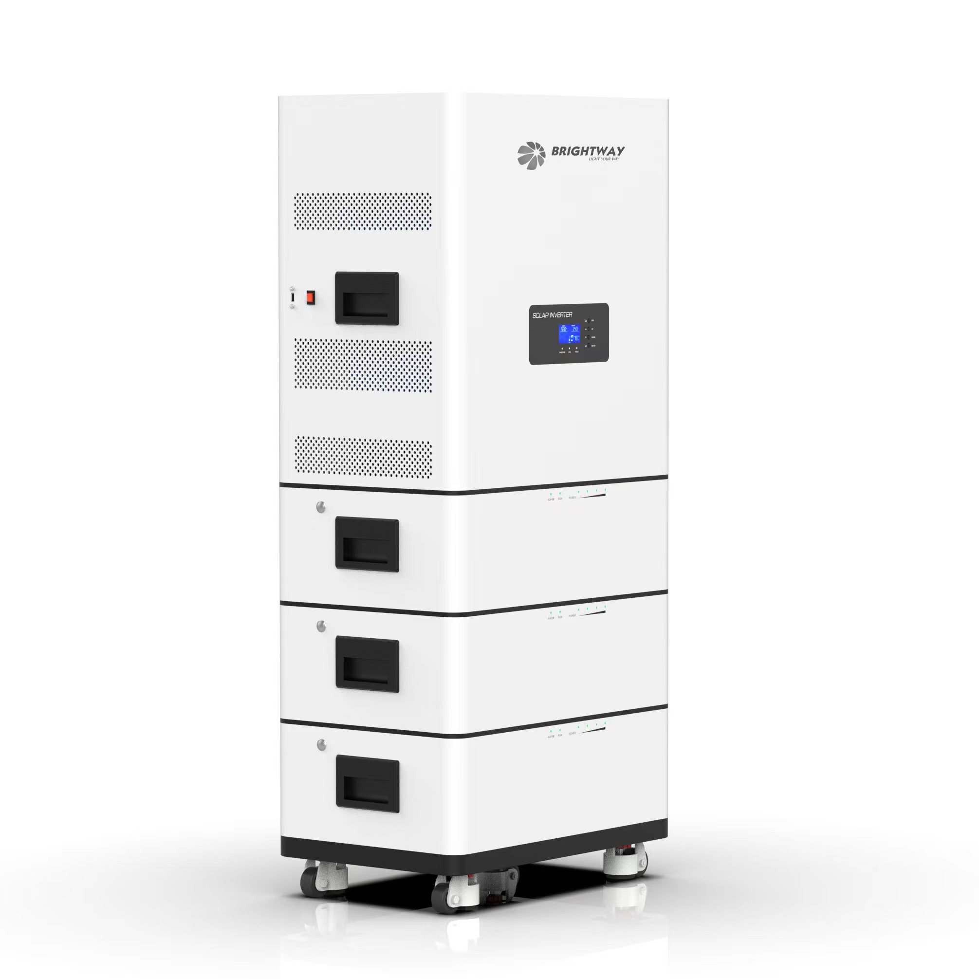 Inverter de bajo voltaje de 3kW-12kW, sistema de almacenamiento de energía de 5kWh-60kWh-Venta candente