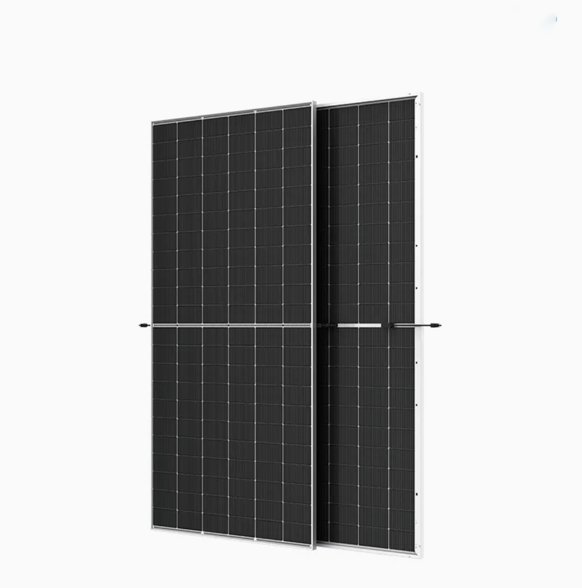 Brightway Solar 610W Panel de energía solar solar de vidrio dual bifacial para el sistema solar de la red fuera