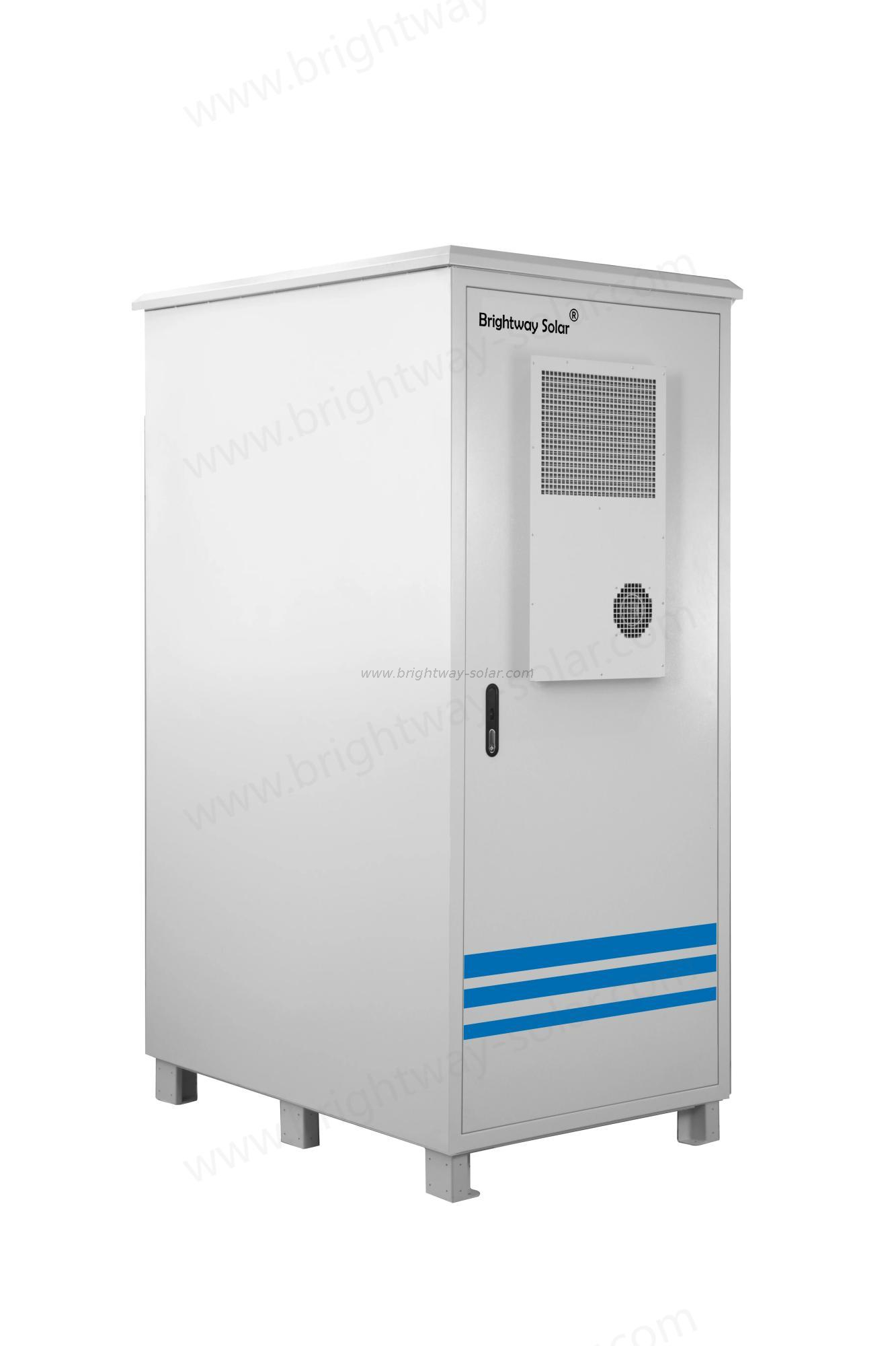 Brightway Sistema de almacenamiento de energía solar de 20kW LiFEPO4 Batilías para diseño modular comercial e industrial
